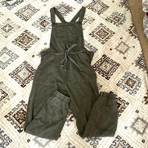 Soft Green Overalls